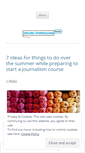 Mobile Screenshot of onlinejournalismblog.com